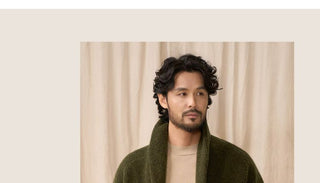 [CULTUM] Wool Shawl Collar Cardigan