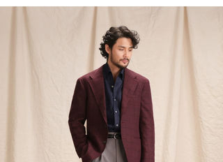 [CULTUM] Plaid Sport Jacket