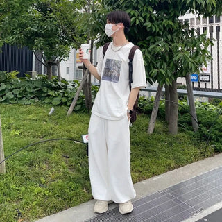 Wide jogger pants