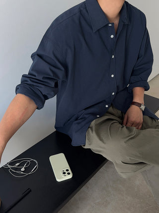 Dear Cotton Oversized Shirt