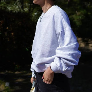 Basic cropped sweatshirt