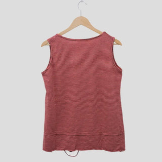 Striped sleeveless top