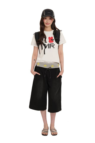 [moromoro2] Leather Bow Ballet Sandals