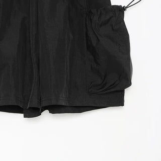 Side pocket nylon shorts
