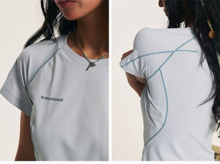[Monterest x TTTM] Quick-Dry Sports Tee with Contrast Stitch