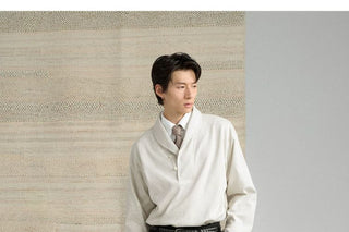[CULTUM] Heavyweight Shawl Collar Sweatshirt