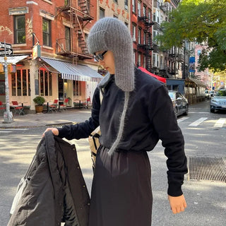 Half turtleneck knitwear