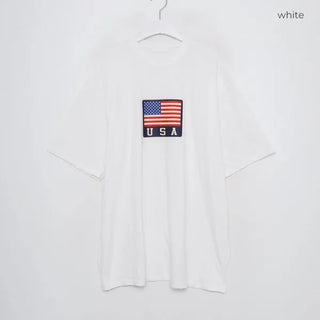 (Unisex) USA Print T-Shirt