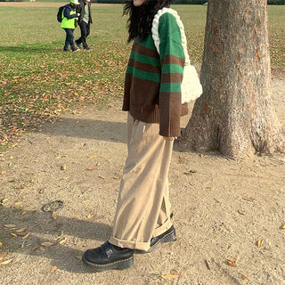 Wide Chino Pants