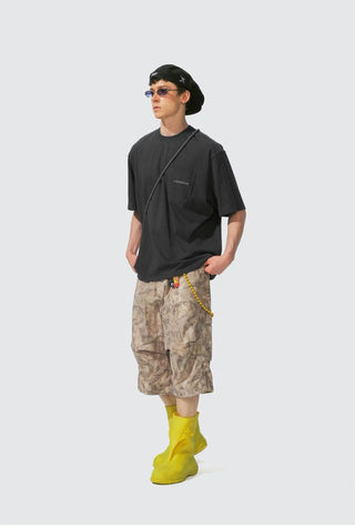 [Monterest] Outdoor Bird Print Oversized T-Shirt