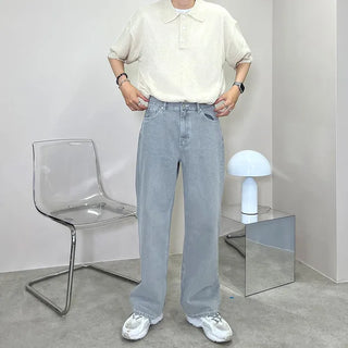 welldone gray denim pants
