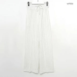 Striped Banding Pants