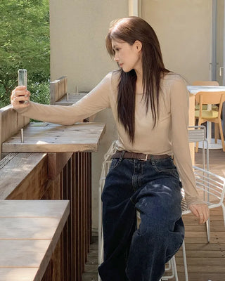 Daily Wide Denim Pants