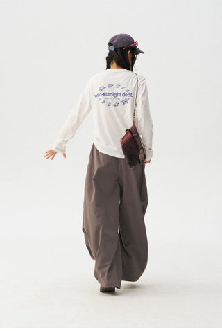 [Monterest] Quick-Dry Star Print Long Sleeve Tee