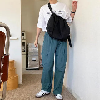 Banding Cozy Cargo Pants