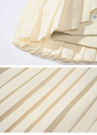 [Monterest] Asymmetric Pleated Tennis Skirt