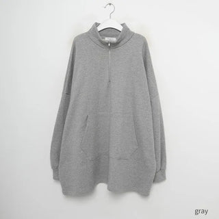 Long Anorak Sweatshirt