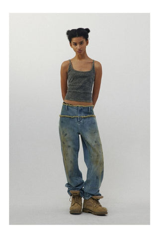 CONP Vintage Double Knee Jeans (Blue)