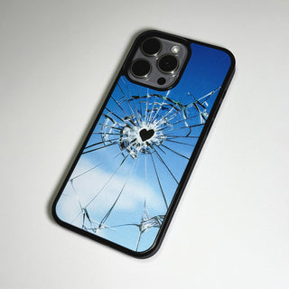 Crack of Heart Bumper Mirror Phone Case (Mirror/MagSafeVer.)