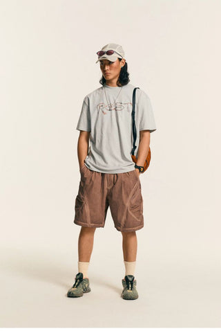 [Monterest] 5A Antibacterial Heathered Relaxed Tee