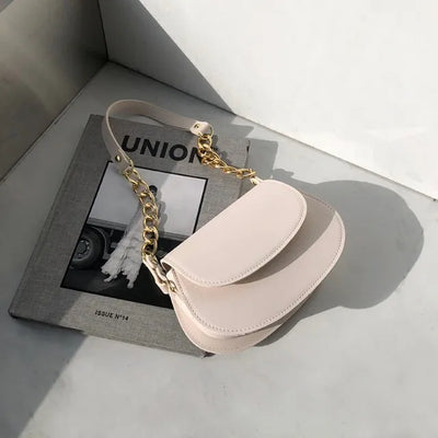 Soft chain mini shoulder bag (with cross strap)