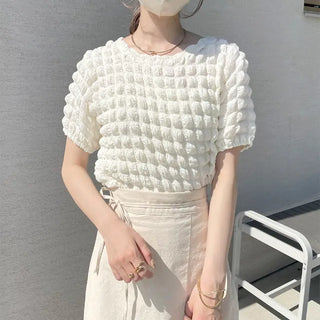 Embossed T-shirt