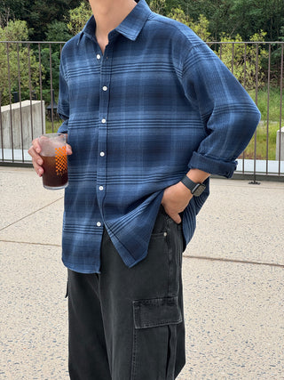 Jude Tartan Check Natural Fit Shirt
