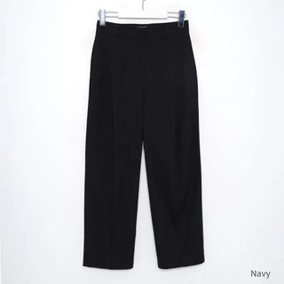 Pintuck Cotton Pants