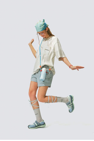 [Monterest] Outdoor Bird Print Oversized T-Shirt