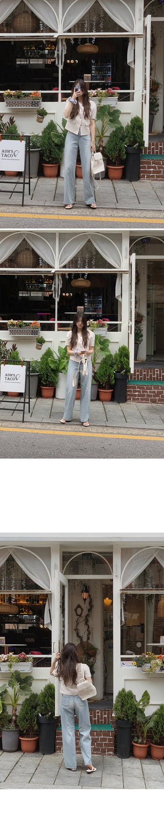Summer Half Tweed Jacket - 2 colors