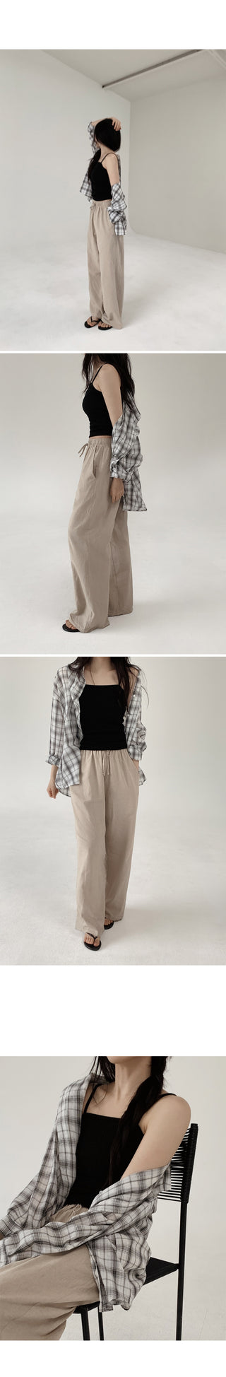 Wood Linen Wide Pants - 6 Colors