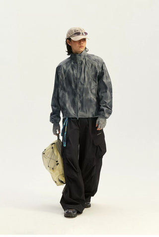 [Monterest] Water-Resistant Camo Print Hooded Jacket