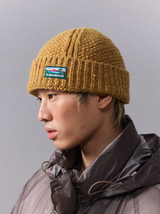[Monterest] Merino Wool Blend Speckled Knit Beanie