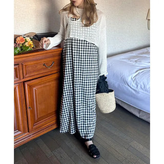 Perforated knit top