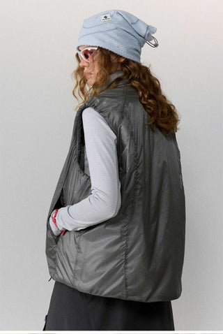 [Monterest] Water-Resistant Padded Stand Collar Vest