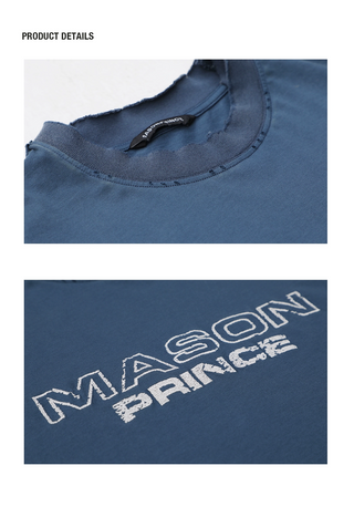[MASONPRINCE] Washed Logo T-Shirt