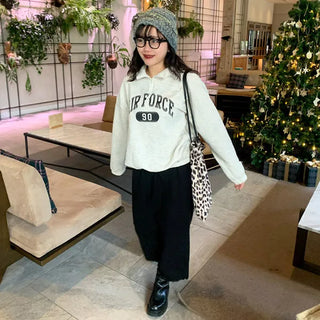 Half-zip sweatshirt
