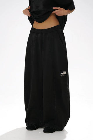 [MASONPRINCE] Cotton Blend Tapered Wide Pants / Shorts