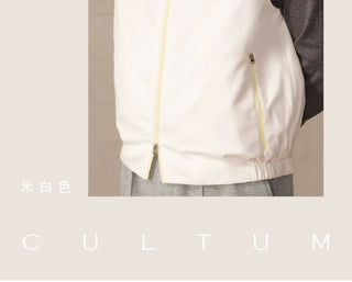 [CULTUM] Wool Lined Stand Collar Vest