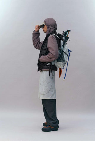 [Monterest] Water-Resistant Padded Stand Collar Vest
