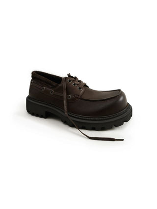 MASONPRINCE Leather Boat Shoes