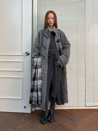 [NeverSeez] Mohair Blend Knit Set