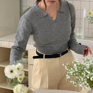 Knit in a cute color