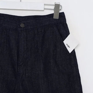 Short denim pants
