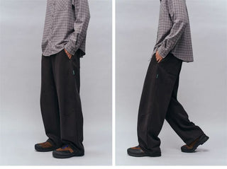 [Monterest] Relaxed Fit Drawstring Knit Sweatpants