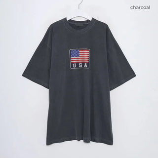 (Unisex) USA Print T-Shirt