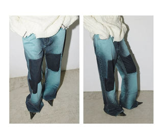 CONP Low-Rise Bootcut Jeans (Blue)