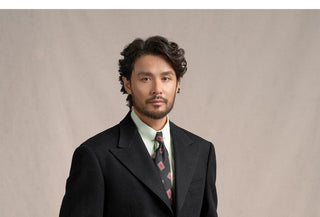 [CULTUM] 1930s Wool Twill Peak Lapel Suit