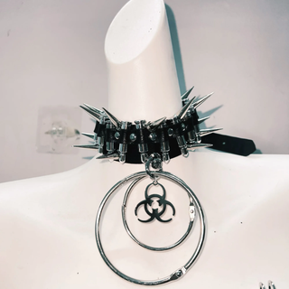 Rivet o ring skull applique tube top