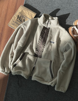 Vibe Patch Label Fleece Zip-up (2 colors)